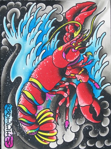 Tattoos - JAP LOBSTER - 23310